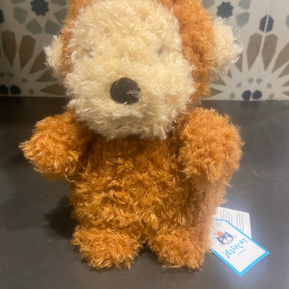 Jellycat little fluffy monkey new with tags